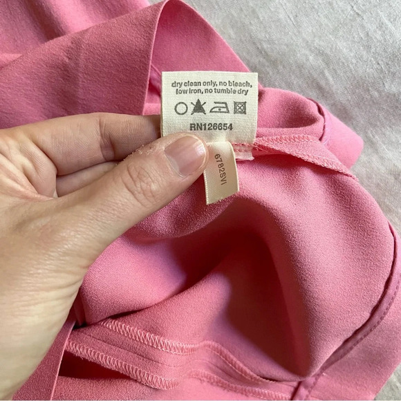 L’Agence Bodycon Knee Length Midi Dress Pink Size 6 BarbieCore Coquette Feminine - Picture 10 of 11